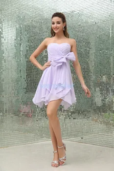 

free shipping 2016 new design vestidos formale handmade brides maid dresses custom size/color short white Bridesmaid Dresses