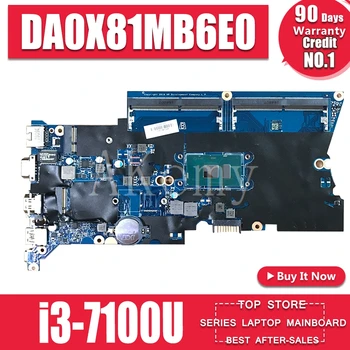 

DA0X81MB6E0 X81 For HP ProBook 430 440 G4 Laptop Motherboard 905792-001 905792-601 100% Tested OK With i3-7100u