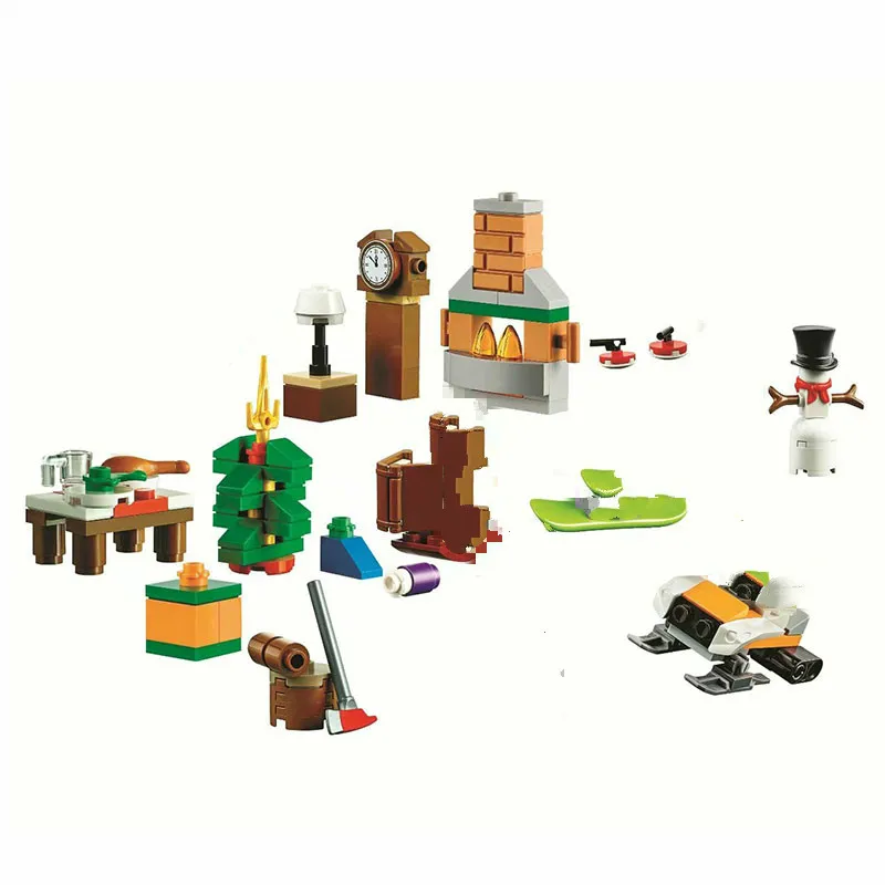 В наличии Bela 11446 City series Advent Calendar строительные блоки кирпичи детские развивающие