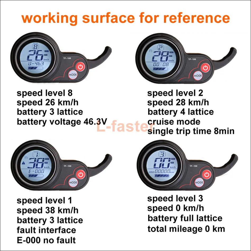 LCD throttle -6-950