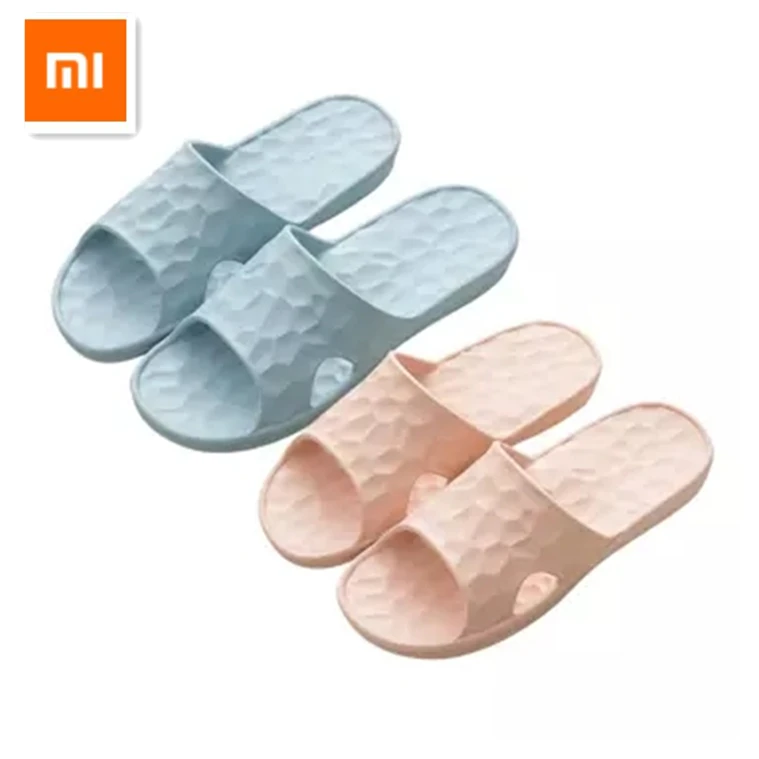 XIAOMI slippers Soft bottom anti-slip Bathroom Dustproof and lightweight comfortable colorful for couples home slippers