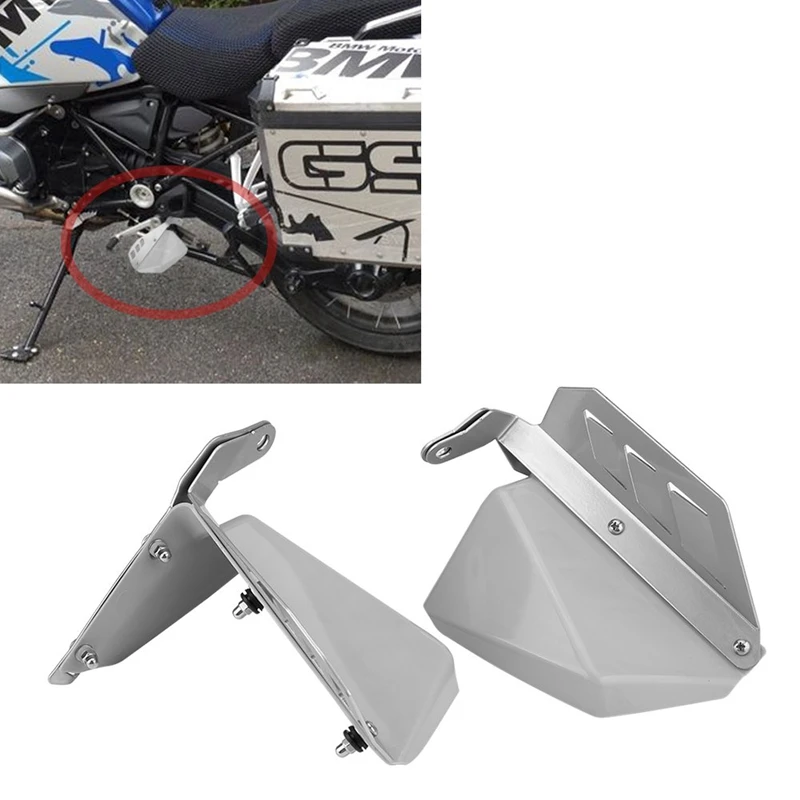 

Motorcycle Pedal Splash Guard Plate Foot Plate Foot Mud Shield Windshield for BMW R1200GS R1200 R GS LC (13-18) / R1200GS LC ADV