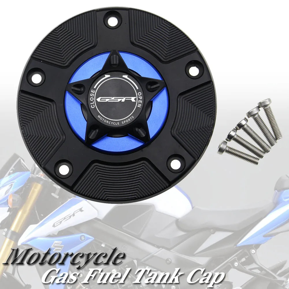 Крышка газового топливного бака для Suzuki GSR750 GSR 750 GSR-750 2011-2016 мотоцикла CNC