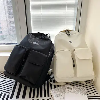 

2020 Japanese-Style Harajuku Port-Style Embroidered Planet Backpack Student Cool Street Racket Backpack Schoolbag Female