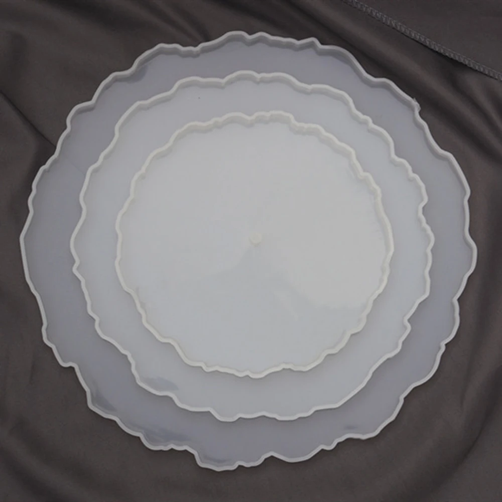 Handmade 10” Large Coaster plate Resin