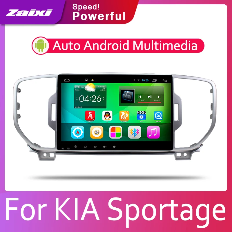 ZaiXi автомобильная система Android 1080P ips ЖК-экран для Kia Sportage KX5~ автомобильный Радио плеер gps Навигация BT WiFi AUX