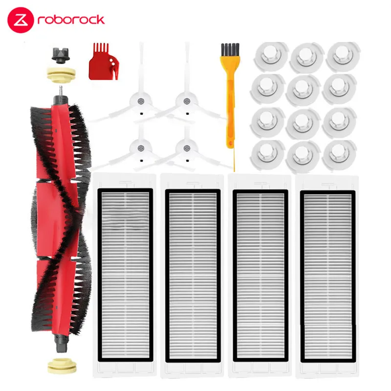 

10PCS/13PCS/23PCS Roborock Vacuum Cleaner Parts Detachable Roller Brush Accessories for Mi Xiaowa Roborock S5 S6 Vacuum Cleaner