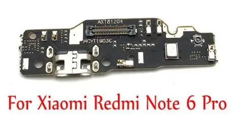 Для Redmi Note 3 Pro Se USB порт зарядное устройство плата док-станция разъем гибкий для Xiaomi Redmi Note 4X Max 5X Note 2 3S 4 6 7 8 Pro - Цвет: Redmi Note 6 Pro