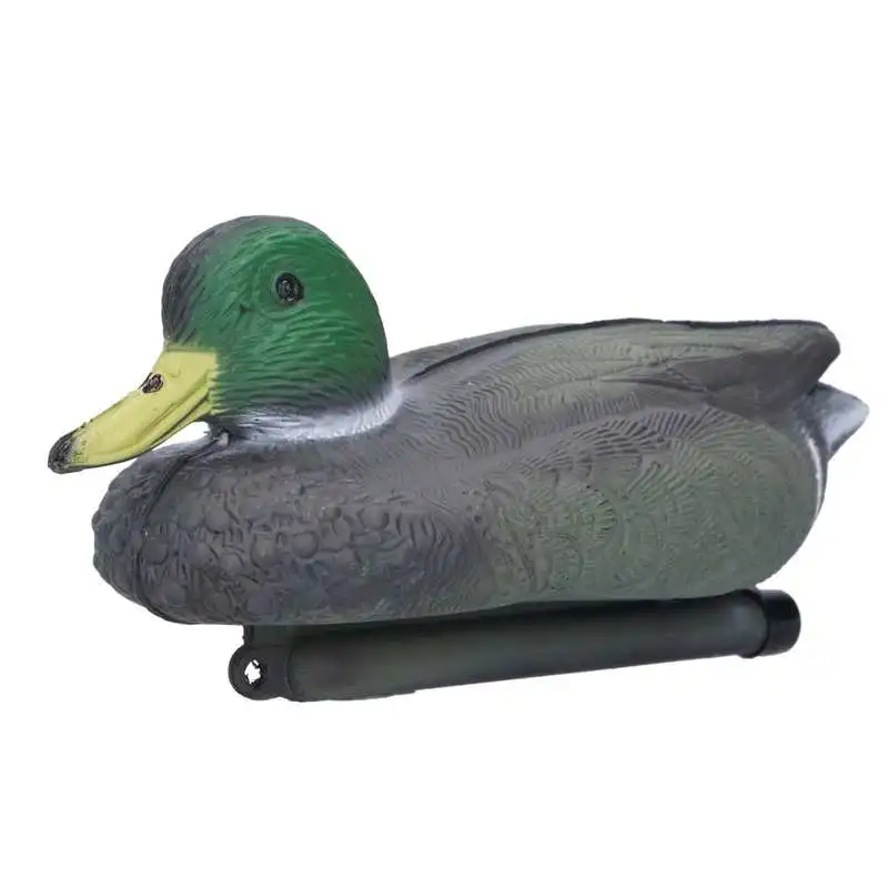 Pato Señuelo De Plástico Para Decoración O Caza - 26x11.5 Cm, Realista, Flotante, Ideal Para Jardín, Piscina O Estanque