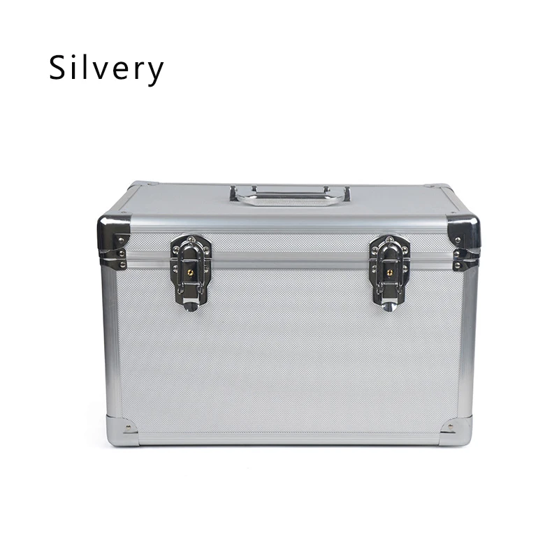 Aluminum Alloy Toolbox Storage Box Household Multi-functional Suitcase Document Storage Box Vehicle Sorting Box