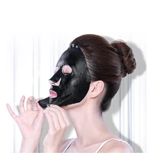 Черная морская соль маска для лица ниациamпузырчатая маска очистка и увлажнение уход за кожей маска для лица* u