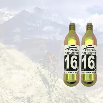 

Carbon dioxide 16g thread small cylinder bicycle portable precision forged steel inflatable bottle AP-016G