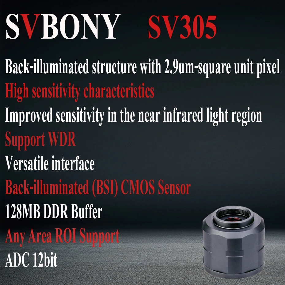 SVBONY SV305 2MP электронный окуляр 1,2" USB телескоп планетарный вид фотографии камера для астрономического профессионального F919A