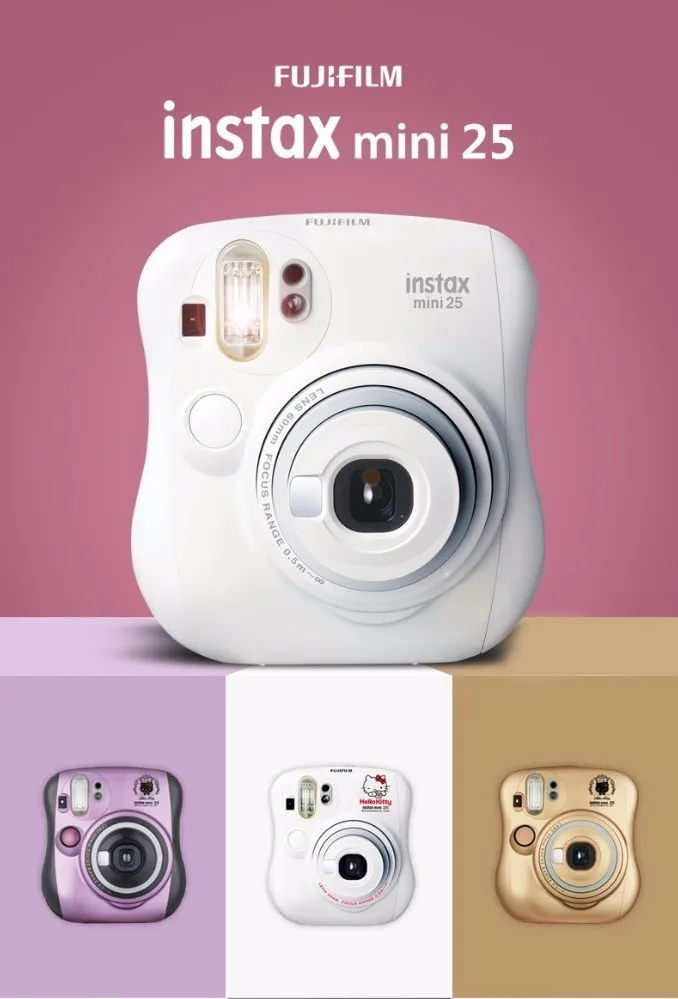FUJIFILM Cheki Instant. camera Kumamon Instax 25 New F. S fujifilm instax mini плёночная камера instax mini 25 camera