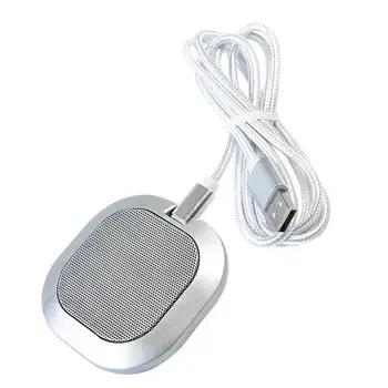 

1pc Metal USB Condenser Recording Microphone High Sensitivity Microphone for Laptop Cardioid Studio Recording Game Voice Chat
