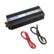 2000 Вт пиковый солнечный инвертор 12 В постоянного тока до 220 В переменного тока модифицированный синусоидальный преобразователь адаптер в автомобиль USB автомобильные аксессуары