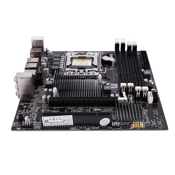 

X58F LGA1366 Desktop Computer Mainboard with SATA 3.0/2.0 USB 2.0 DDR3 1600 64G 2 Channel Motherboard for