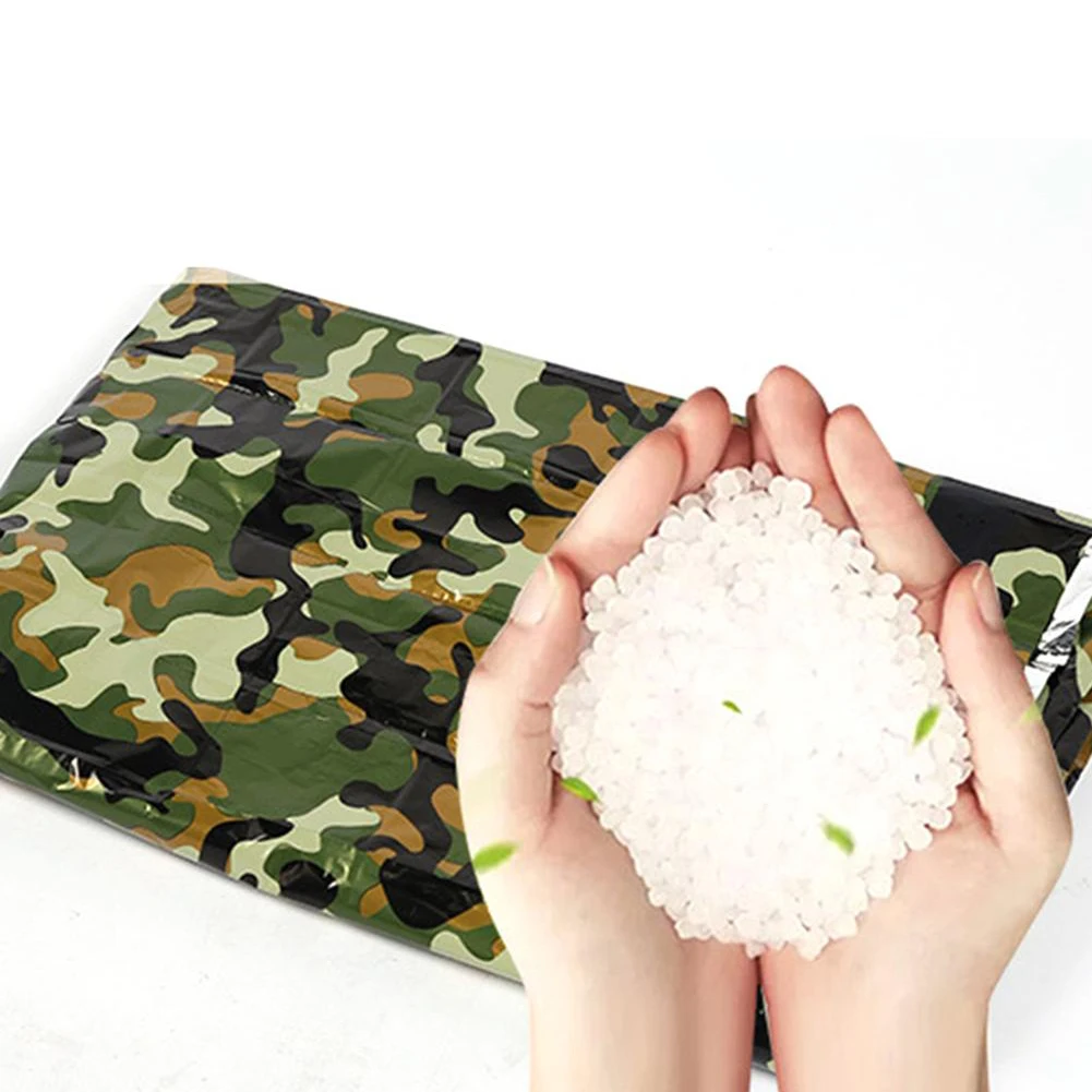 Camping Outdoor Thermal Blanket Camouflage Printed Hiking Doormat Moisture Proof Emergency Tent Survival Tool First Aid PE