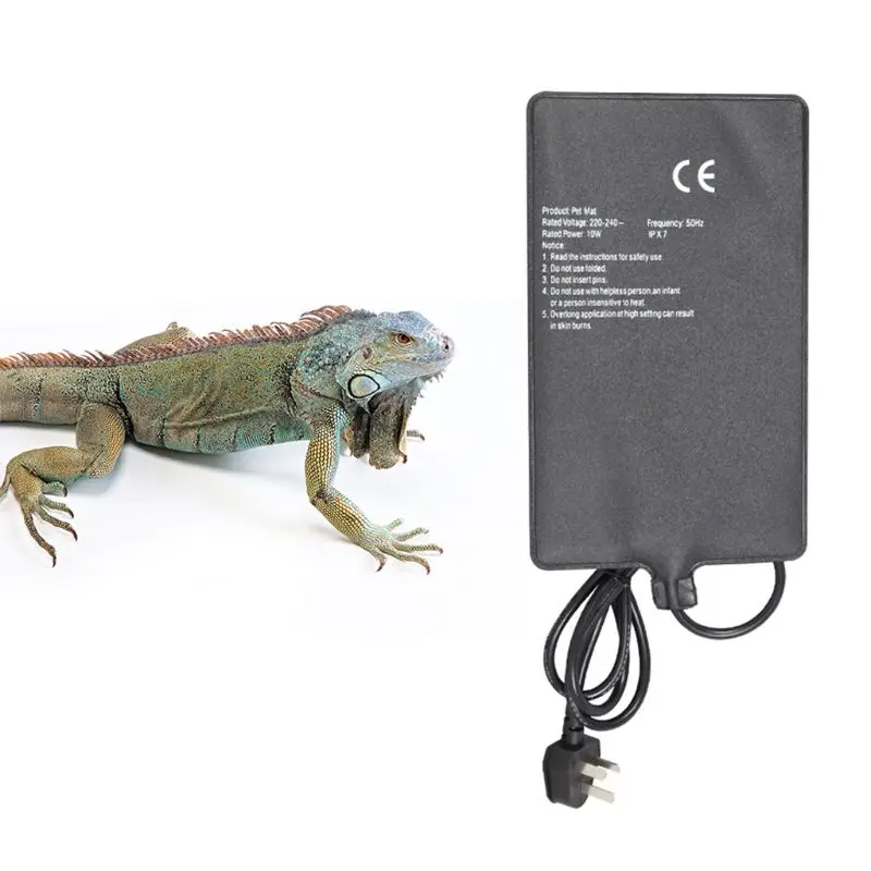 

Reptile Pet Heating Pad Mat Bed, Reptile Under Tank Warmer Mat Heating Mat
