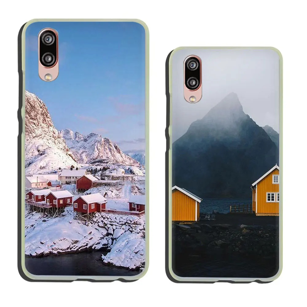 Жесткий чехол для телефона в норвежском стиле Huawei P30 P20 P8 P9 P10 Lite Mini 2016 2017 2018 Pro P smart