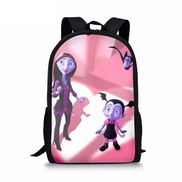 HaoYun/детский школьный рюкзак с принтом Vampirina, детский рюкзак с рисунком из мультфильма, школьные сумки-книжки для маленьких мальчиков и девочек - Цвет: CDWX925C