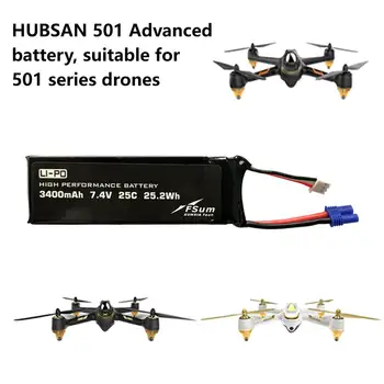 

LeadingStar High performance Upgraded LiPo battery 7.4V 3400mAh for Hubsan H501A H501S H501C more than 30 Minutes