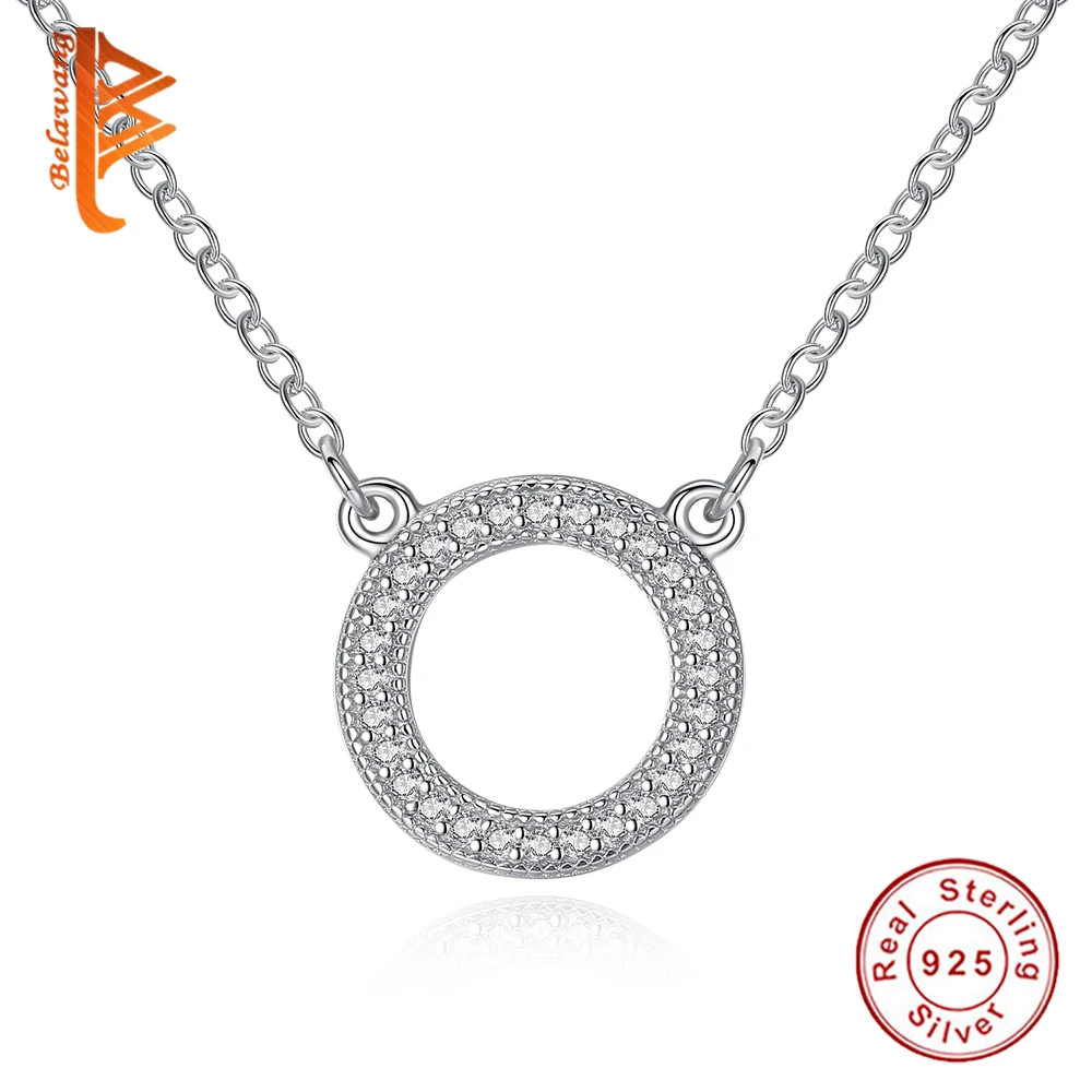 Женское колье из серебра 925 пробы с кристаллами|necklace round|circle necklacecrystal necklace |