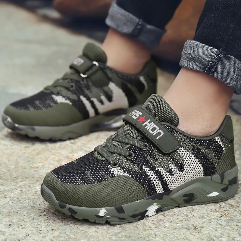 Summer Children Sports Shoes Military 