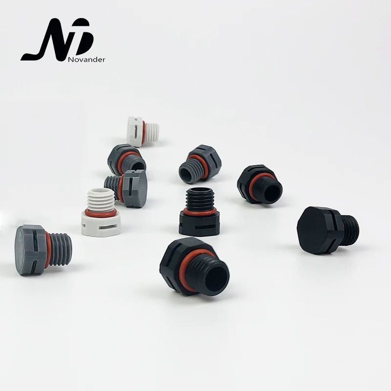 10 PCS M16x1.5 Nylon Vent Plug Waterproof M16*1.5