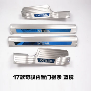 

Stainless Steel Rogue Steel Rear Bumper Protector Sill Trunk Guard Cover Trim For 2017 Nissan X Trail X-Trail T31