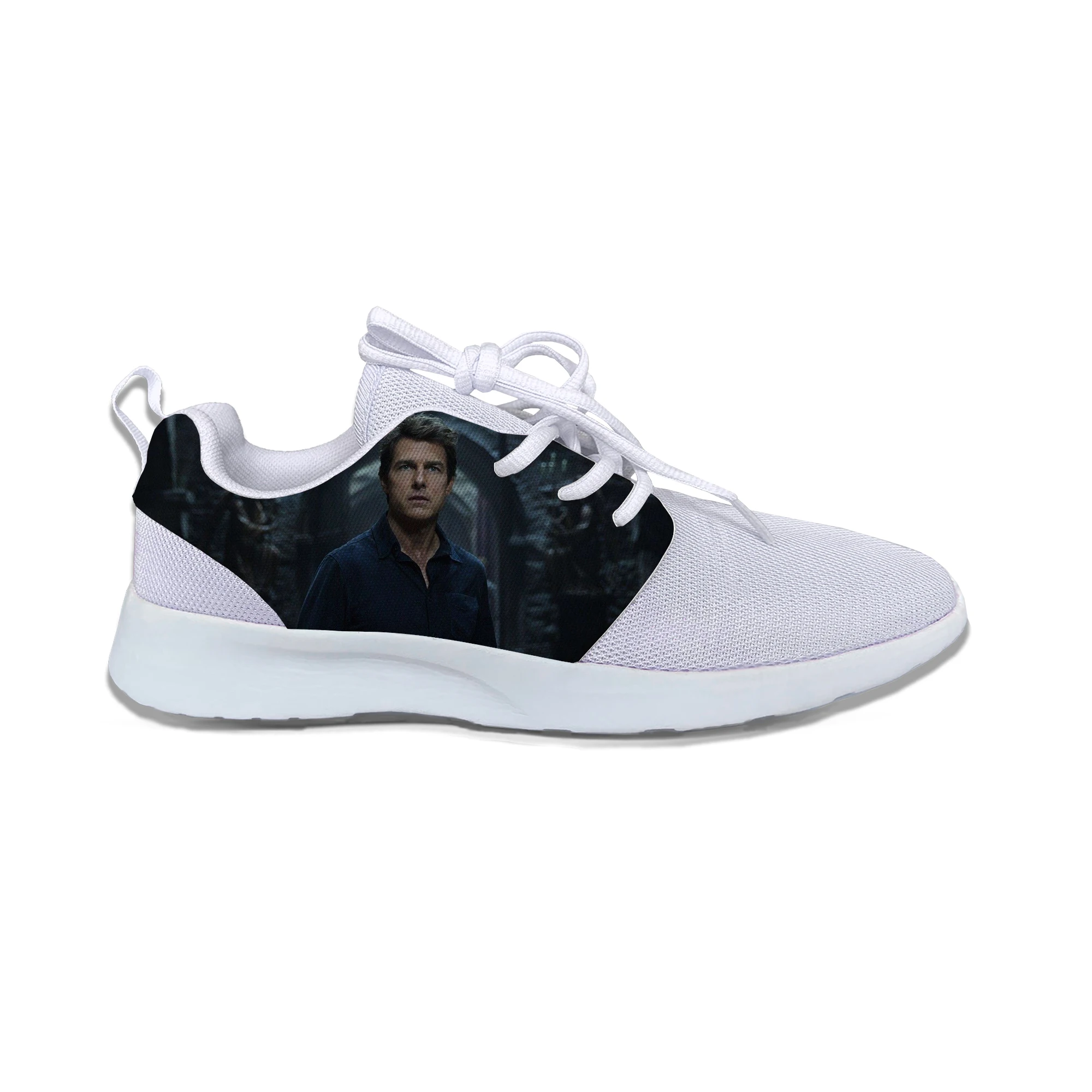 

Summer New Men Women 3D Print Celebrity Tom Cruise Shoes Lightweight-Breathable Running Shoes Fashion Sports Shoes