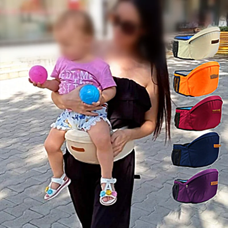 Baby Carrier Baby Carry Bag Baby Waist Stool Child Four Seasons Breathable Hold Belt Front Hold Single Stool with Baby Artifact