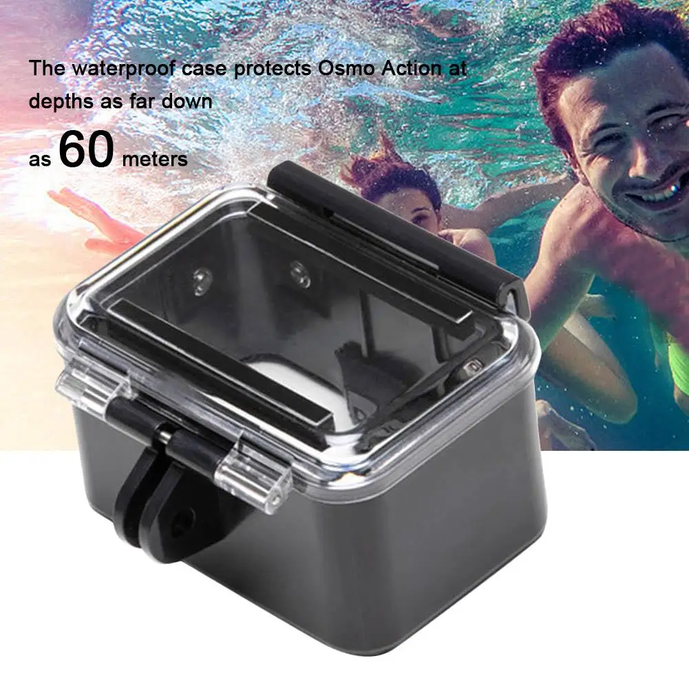 

For DJI Osmo Action Lingbi Sports Camera Protector Waterproof Shell Diving Shell Protective Case Genuine Replacement Accessories