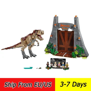 

The Jurassic 11338 Jurassic World Park Movie Rex Rampage 3120PCS Toys Compatible with Model Building Blocks Bricks Toys