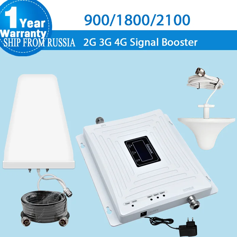 Усилитель сотового сигнала Lintratek, GSM 2G 3g 4G, 900/1800/2100, Усилитель сотового телефона, антенна, 3 KW20C-GDW, усилитель 5 Усилитель сотового сигнала Lintratek, GSM 2G 3g 4G, 900/1800/2100, Усилитель сотового телефона, антенна, 3 KW20C-GDW, усилитель 5