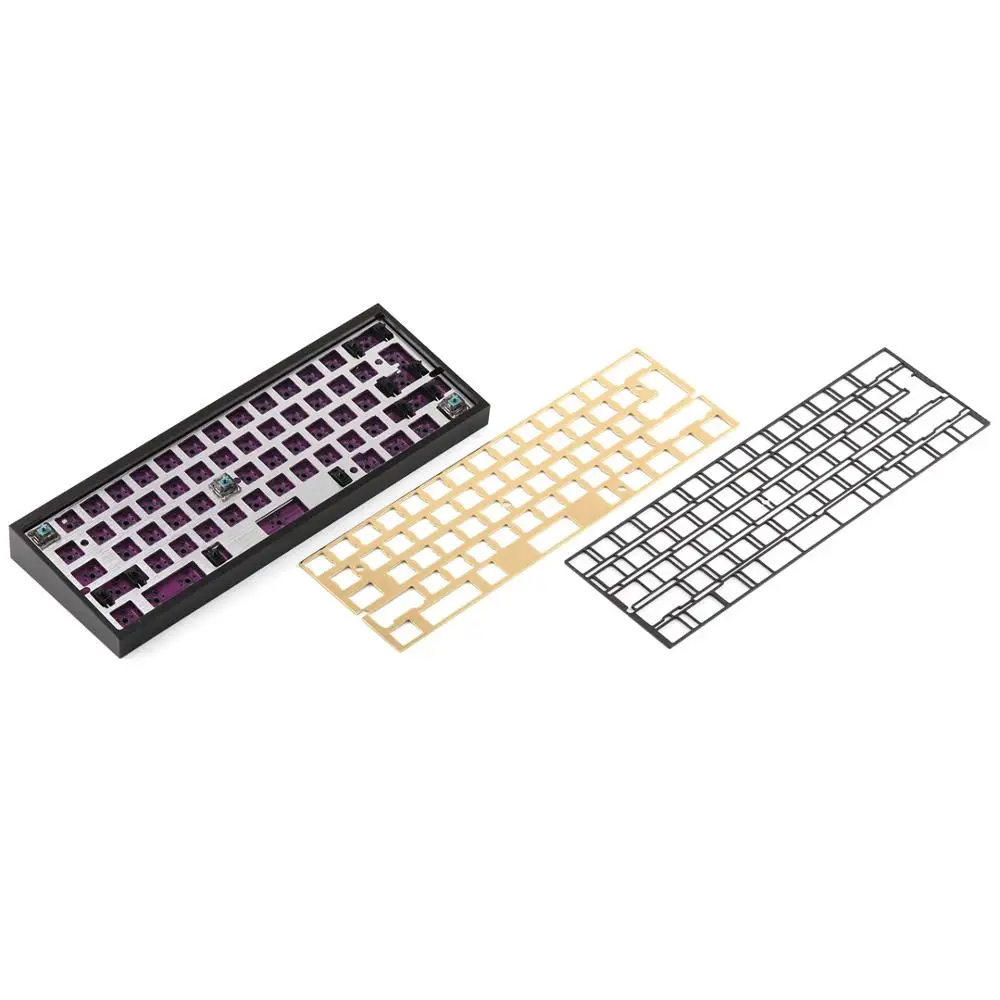 Pаспродажа KBDfans DZ60RGB ANSI горячая замена DIY комплект без колпачков для настройки механической клавиатуры