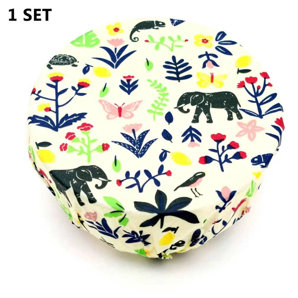 Elephant S95-1 Organic Cotton To Keep Food Fresh For Longer Easy Beeswax Wrap Reusable Food Grade Packaging Cloth