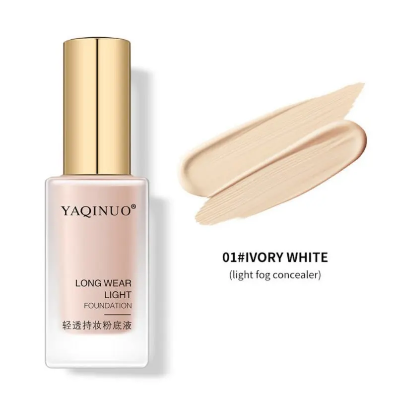 New Long-Lasting Liquid Foundation Oil-Control Cover Dark Circles Freckles Flaws Matte Elegant Temperament Charming And Generous