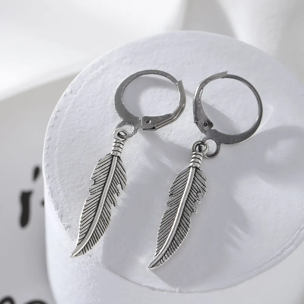 Boucles D’oreilles En Argent Pour Homme – Créoles & Puces