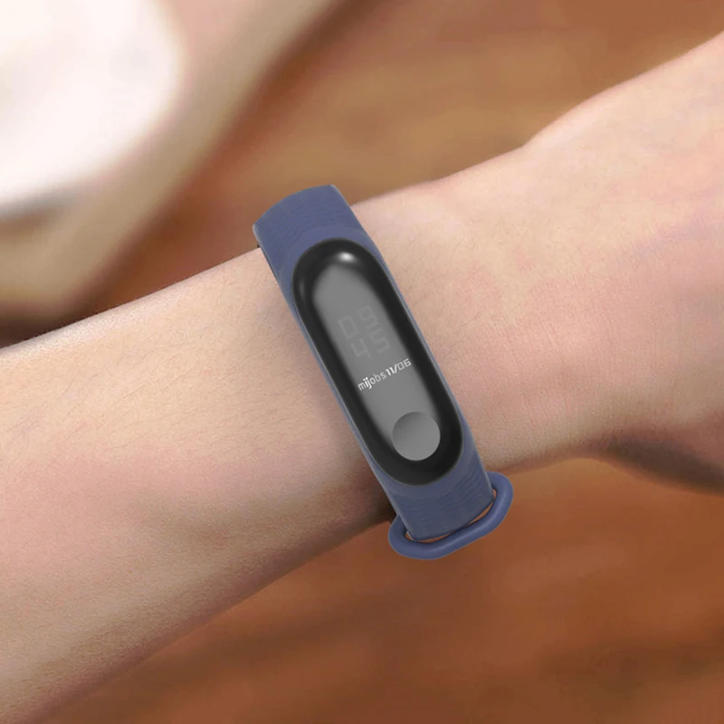 Мягкий Красочный геометрический узор для mi Band 4 аксессуары Pulseira mi band 4 спортивный силиконовый браслет ремешок для Xiao mi Smart Watch