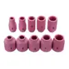 49PCS Welding Torch Stubby Gas Lens For WP-17/18/26 TIG 10 Pyrex Glass Cup Kit Durable Practical Welding Accessories Easy Use ► Photo 3/6