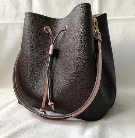 

new genuine leather fashion Bucket bag women handbag with good quality bags bag free shipping