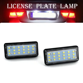 

2Pcs Car Styling No Error LED Rear Number Plate Light Auto License Lamp for Lexus LX470 GX470 Toyota Land Cruiser Reiz Dropship