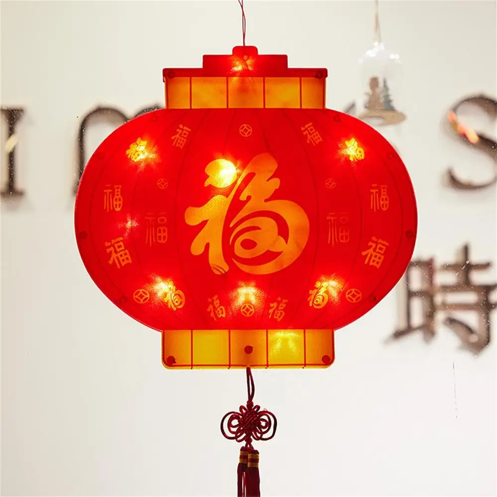 China New Year Red Lantern Spring Festival LED Hanging