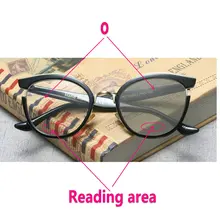 MINCL/негабаритных мужчин и женщин солнцезащитные фотохромные очки для чтения сверхлегкие бифокальные очки для пресбиопии для мужчин и женщин с коробкой NX