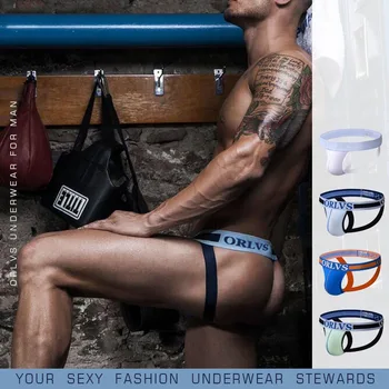 

Sexy Mens Panties Gay Underpants Man Briefs Cotton Underwear Jockstrap Pouch Cuecas Thongs Mesh Underpants Gay Slip Homme Srting