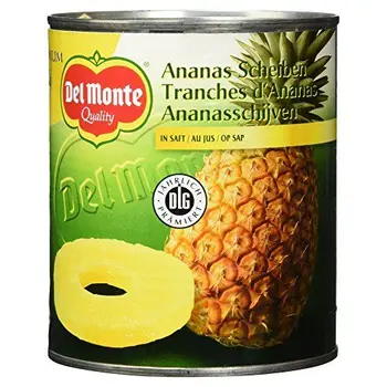 

Del Monte Ananas Scheiben in Saft, 510 g
