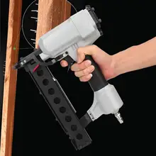 Штапельного пистолета 9040/K440 двойного назначения пневматический гвоздепистолет Код ногтей пистолет японский разъем электроинструмент аксессуары