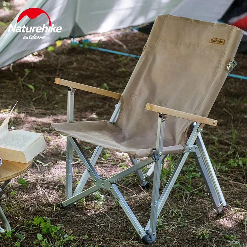  Naturehike 2019 Camping Folding Chair Portable Picnic Barbecue Storage Chair Outdoor Fishing Backre