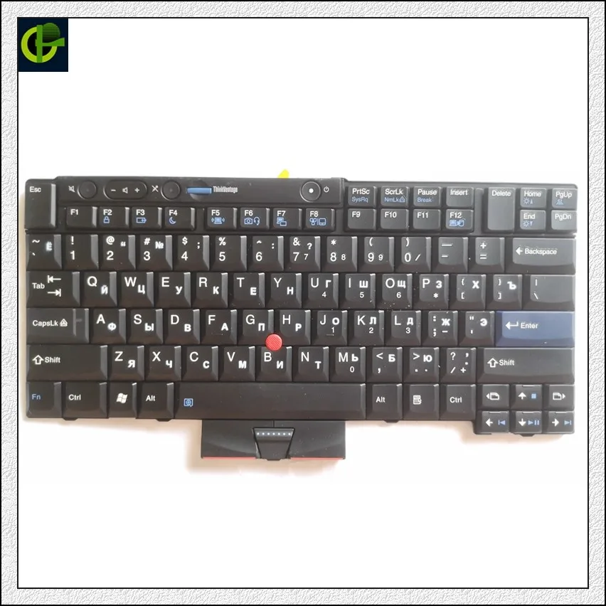 Russian Keyboard for IBM LENOVO Thinkpad T410 T420 X220 T510 T510i T520 T520i W510 W520 T400S T410I
